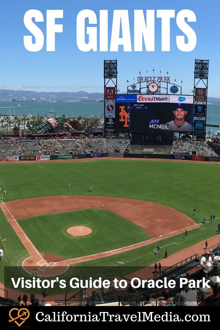 Visitor's Guide to Oracle Park - Home of the San Francisco Giants | What you need to know before you go to a San Francisco Giants baseball game #travel #trip #vacation #baseball #california #usa #sanfrancisco #oracle-park 