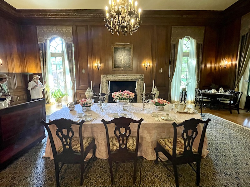 Filoli Historic House and Garden Dining Room