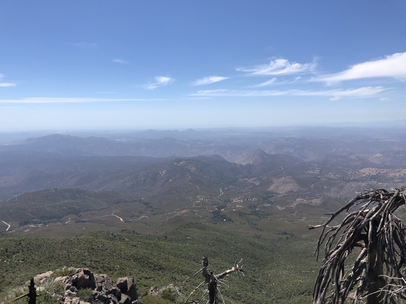 Top of Cuyamaca Peak